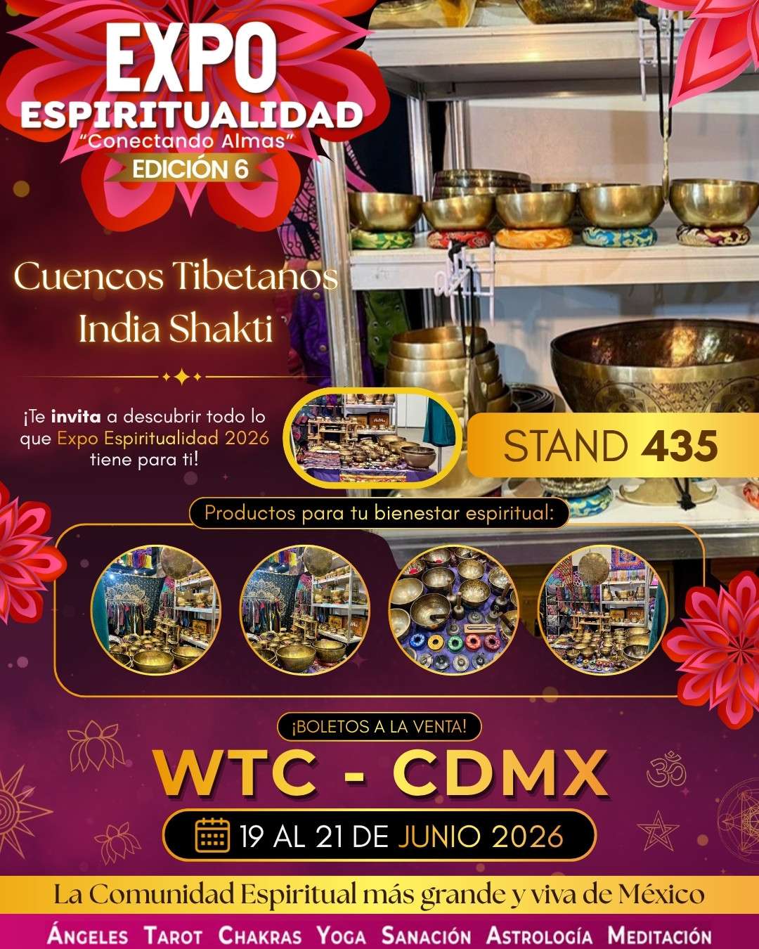 Cuencos Tibetanos India Shakti