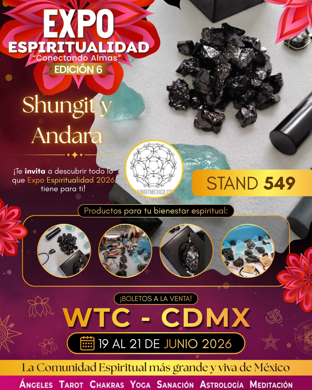 Shungit y Andara